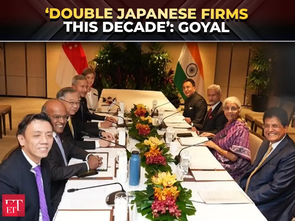 &lsquo;Double Japanese firms this decade&rsquo;: Piyush Goyal