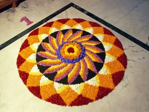 Geometric Pookalam 