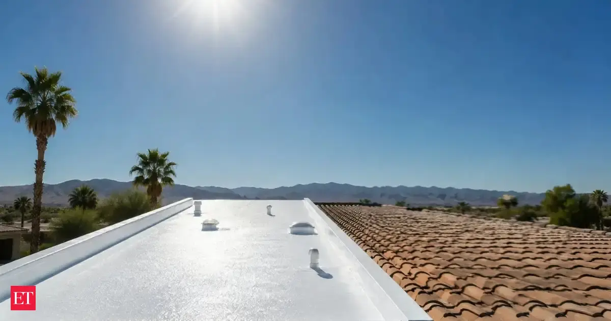Columbia Engineering built a pigment-free paint filled with microscopic air pores; it stayed 6°C below surrounding air during hot desert tests in Arizona