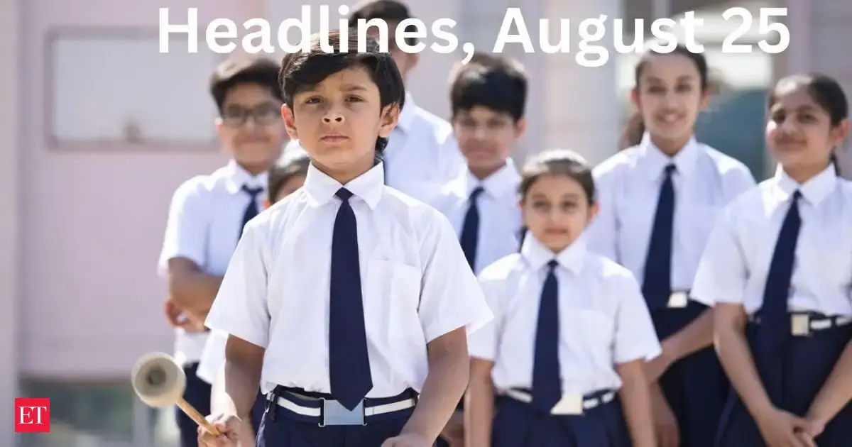School assembly news headlines for August 25, 2026: Top India, world ...