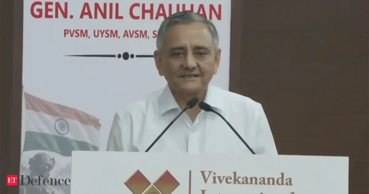 "Politics and war are inseparable": Former CDS General Anil Chauhan outlines strategic dynamic between military options, political objectives