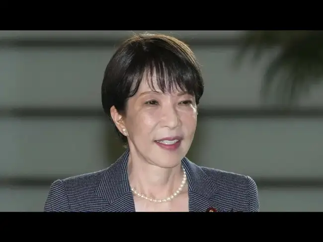 Japan's Prime Minister Sanae Takaichi<br>