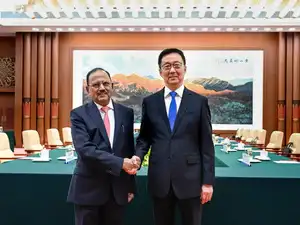 Ajit Doval meets Han Zheng
