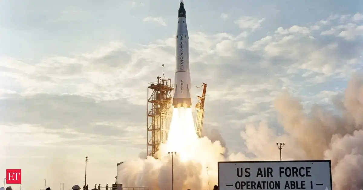 In 1958, US Air Force launched an Able 1 spacecraft to the Moon in humanity’s first attempt to send a spaceship anywhere beyond Earth orbit but the mission lasted only 73.6 seconds