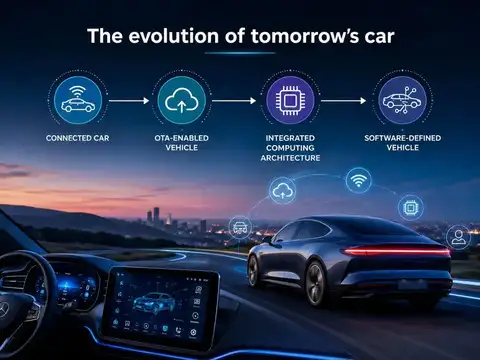 From connected cars to software-defined vehicles