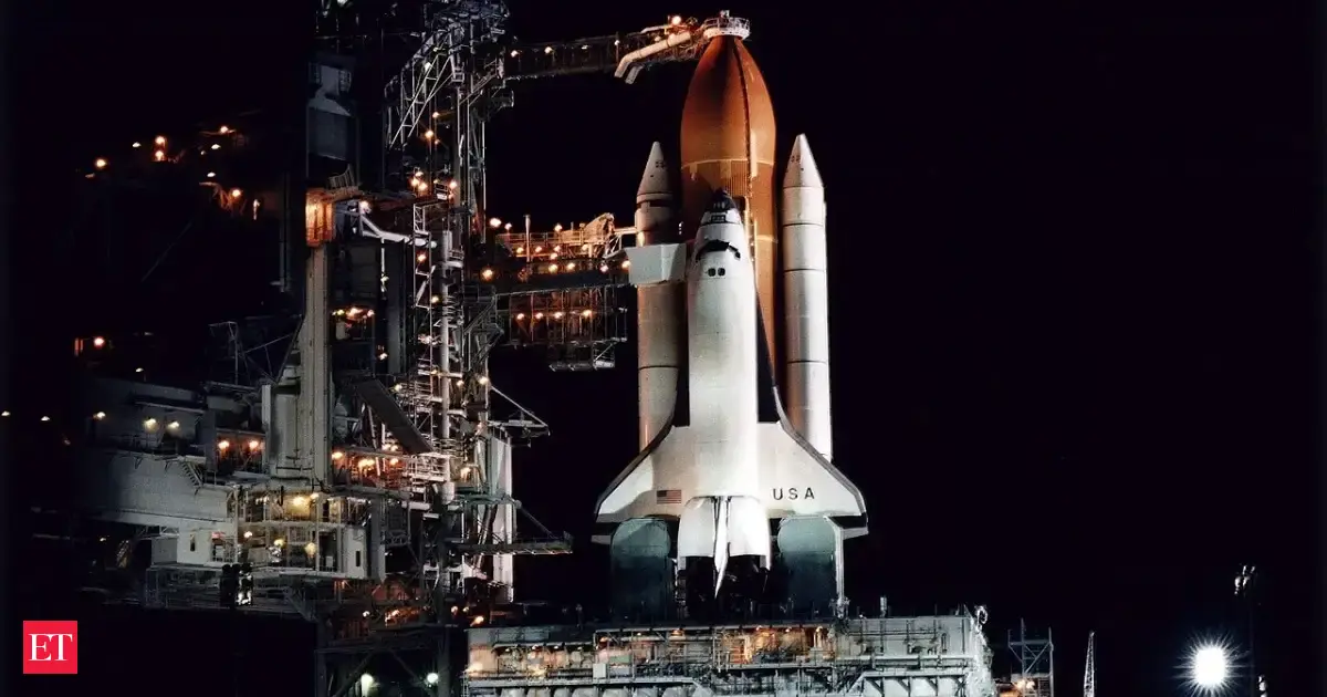 In 1997, NASA launched Columbia to study undercooled molten metals in microgravity; the STS-83 mission also carried experiments on sintering and fire behavior