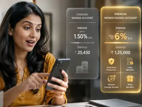 RBL Bank Women's First Savings Account
