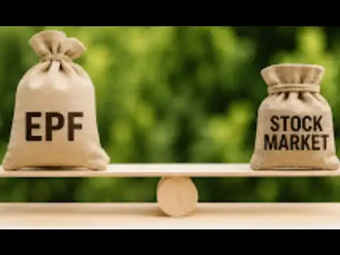 EPF contributions are mandatory, stock market investments are voluntary