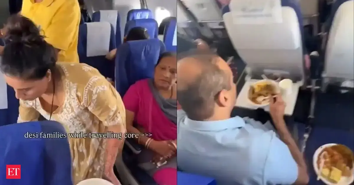 ‘Picnic in the sky': Indian family eats homemade food on IndiGo flight, video sparks etiquette debate
