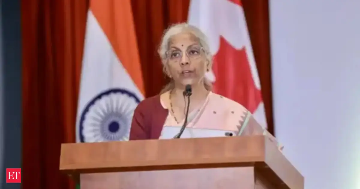 FM Sitharaman cites financial sector boom to woo Canadian investors