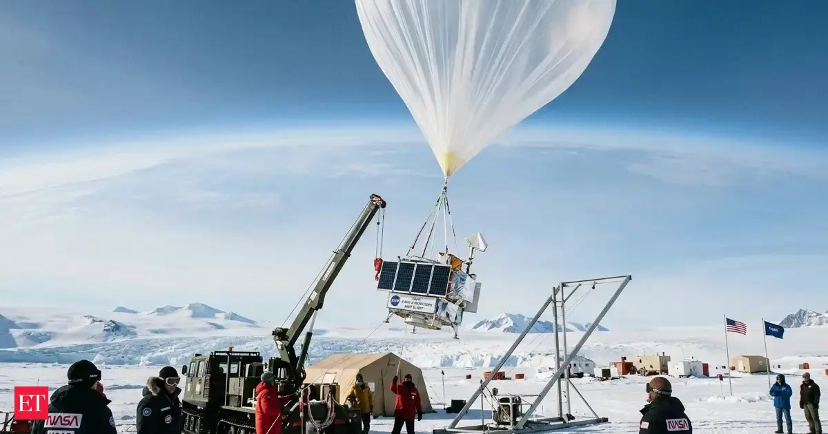 In 2013, balloons were launched by NASA near the North and South poles to study X-rays in Earth’s atmosphere