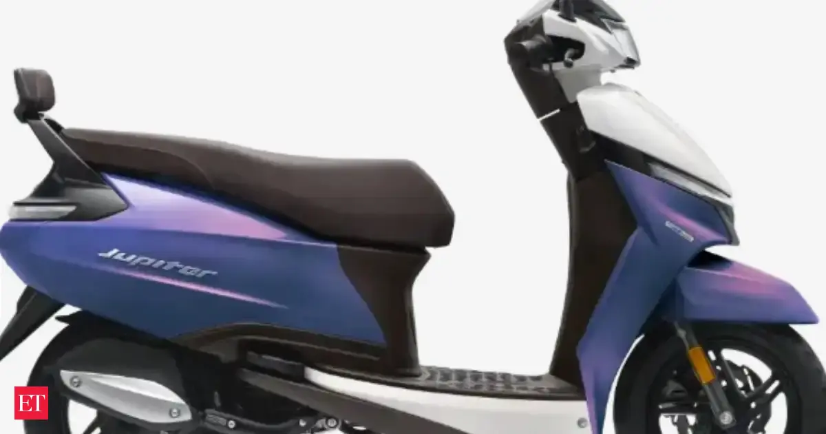 TVS Jupiter gets a fresh new avatar with dual-tone colours and new features; Check price