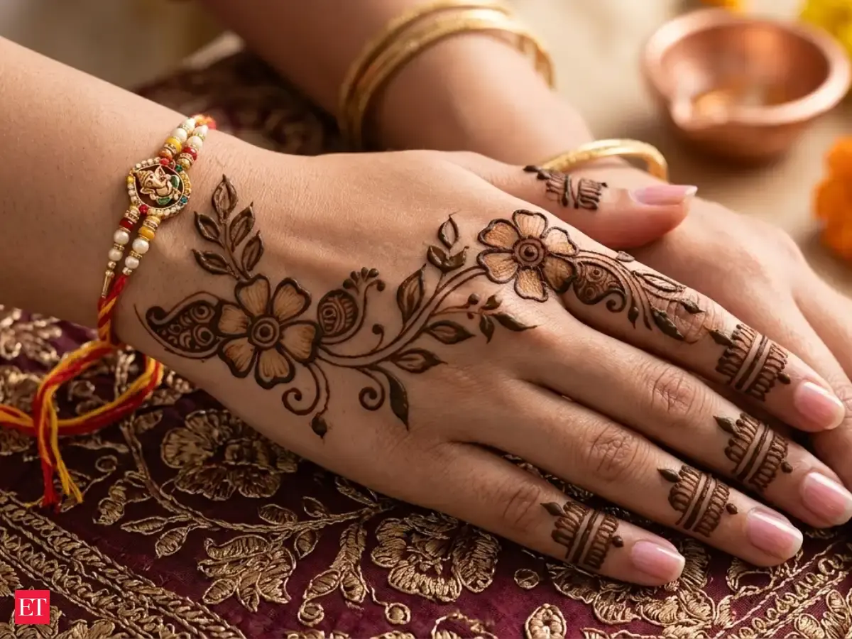 Rakhi Mehendi Designs 2026: 10 simple, beautiful and easy designs for Raksha Bandhan; From floral patterns to Arabic and mandala styles