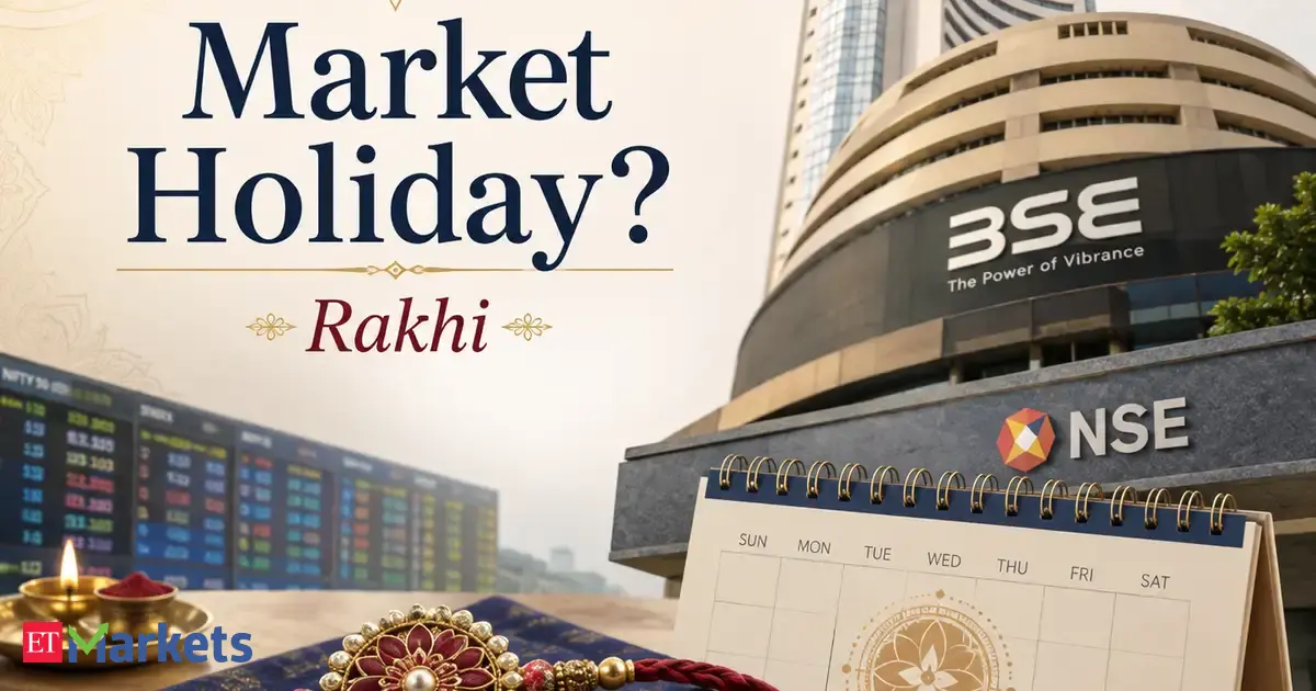 Stock market holiday: Are NSE, BSE closed today for Raksha Bandhan? Find out here
