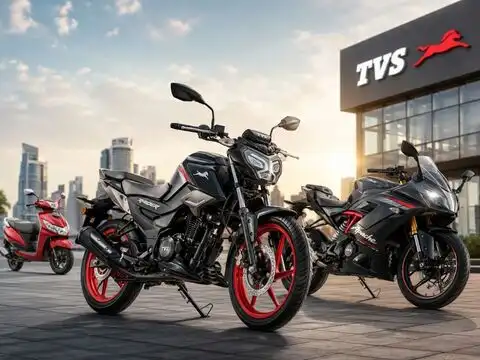 TVS is the biggest two-wheeler story right now 
