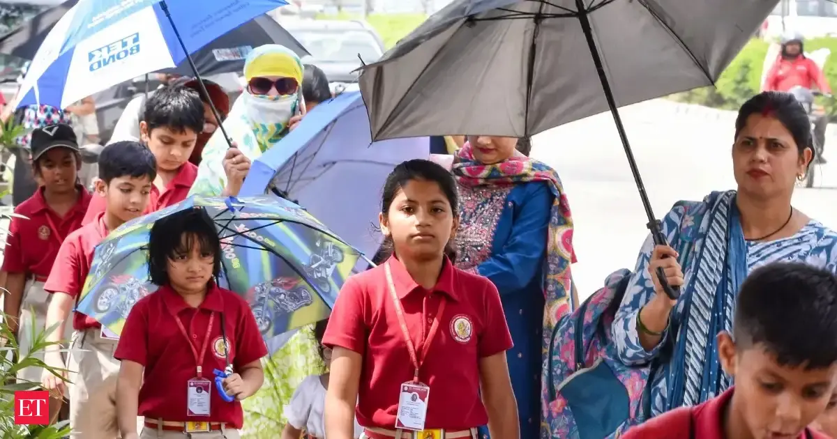 Image for A hotter planet puts 145 mn Indian children under greater stress every year: Study