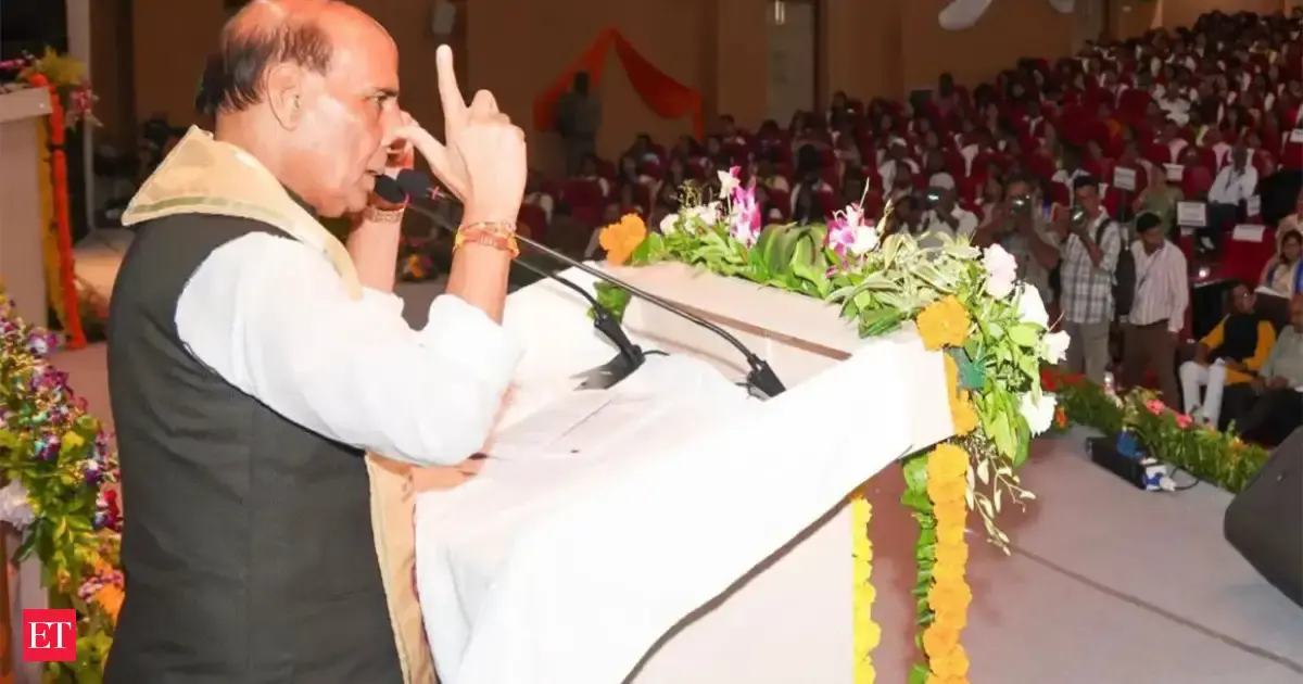 "We do not merely follow rules; we make rules": Rajnath Singh on India's growing global stature