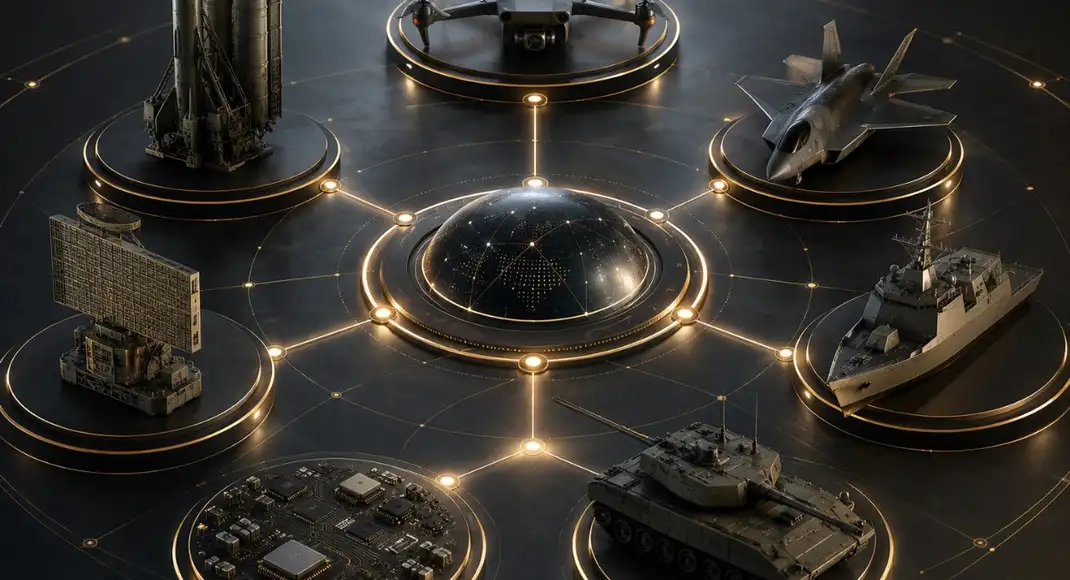 From drones to missiles: Spending is certain; which company benefits is not. So, own the ecosystem: 14 def