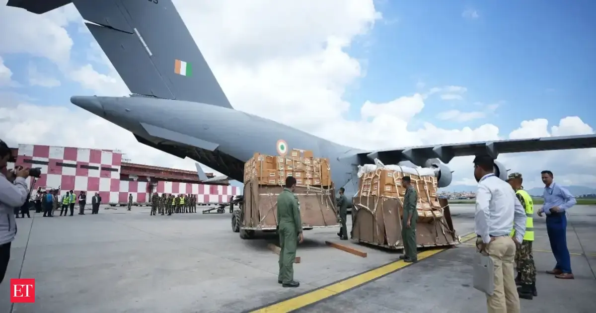 India sends rescue teams, 68.5 tonnes of aid to flood-hit Nepal