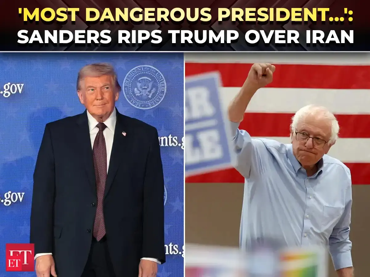 'Trump does not believe in the Constitution': Bernie Sanders torches POTUS over Iran war
