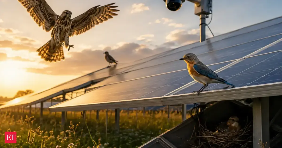 We watched birds for 19,000 hours—and discovered they’re using solar panels in a 'surprising' new way.