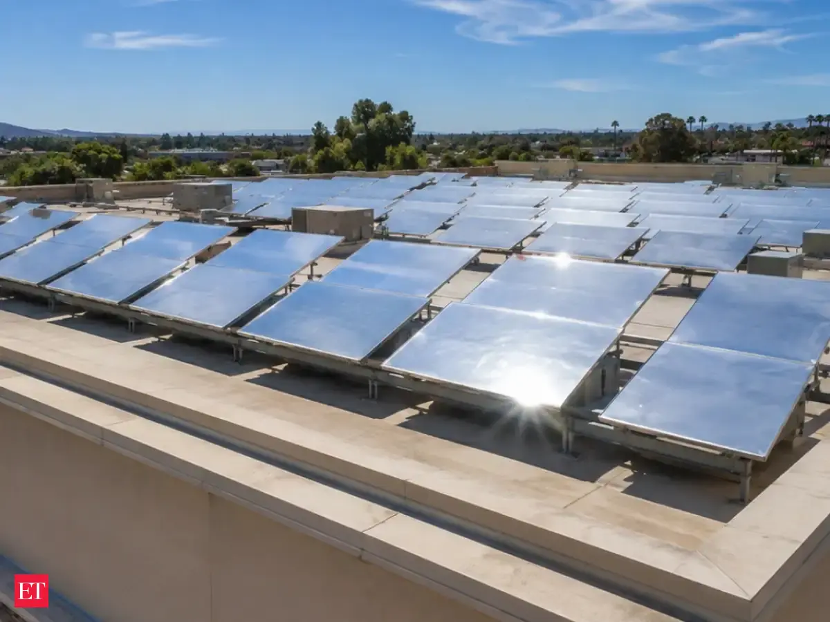 In 2020, Stanford's radiative cooling technology reached a California supermarket roof; panels were estimated to save 15% to 20% energy, while a Tempe bus shelter film was reported 30°F cooler