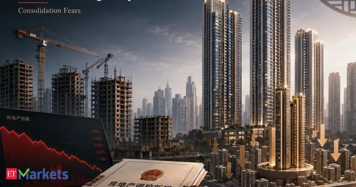 Global Market: Chinese property stocks slide as new rules raise consolidation fears