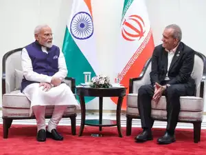 “Want to expand, diversify trade”: PM Modi on meeting Iran President Masoud Pezeshkian in Bishkek<br>