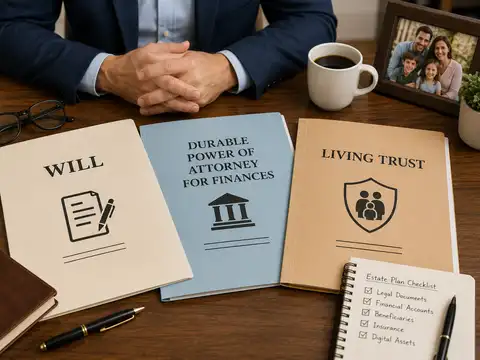 The 3 documents that decide who controls your money if you can't
