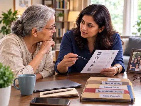 Telling someone where your documents are matters more than writing them
