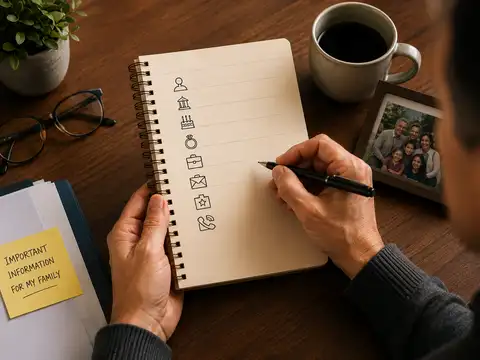 The personal information list that saves your family weeks of guesswork