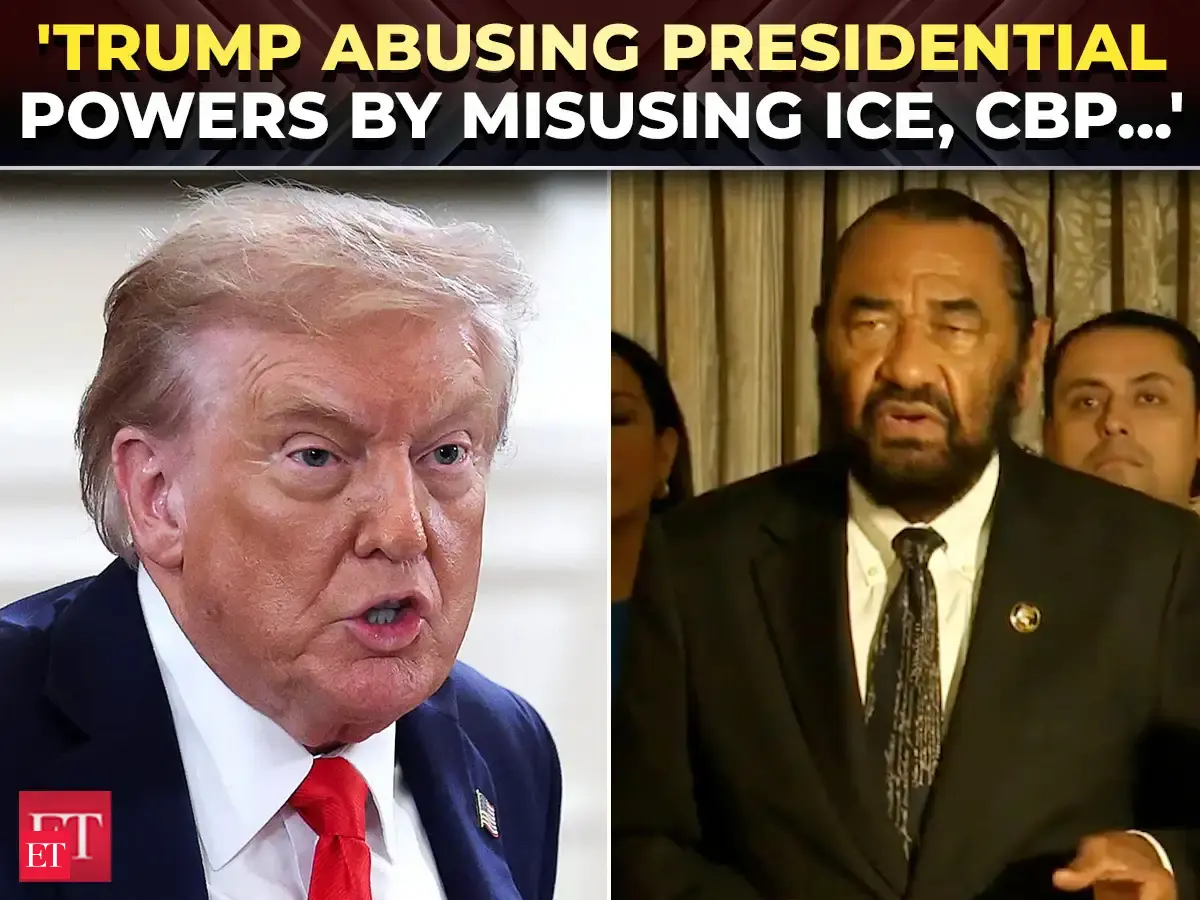 Trump Is A Great Threat Al Green Calls For Presidents Impeachment Over Us Immigration Crackdown