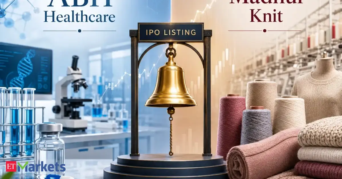 ABH Healthcare, Madhur Knit IPO listing today: Grey market hints at muted debut on NSE SME