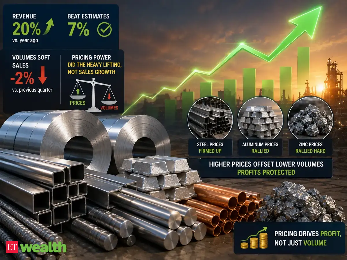 Metal stocks Q1 performance check: 4 beat estimates, 2 missed; Motilal Oswal breaks down the reason