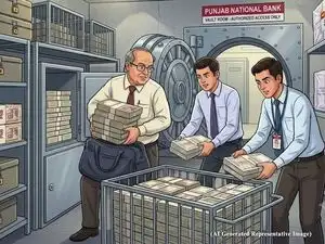 PNB officials took out Rs 7.4 crore worth real currency from the vault and replaced it with fake notes; senior manager and two chest managers among suspects