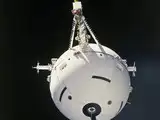 In 1996, Columbia reeled out a satellite on a 19.7-km conducting tether; the line snapped after nearly 5 hours of data, but the system reached about 3,700 volts