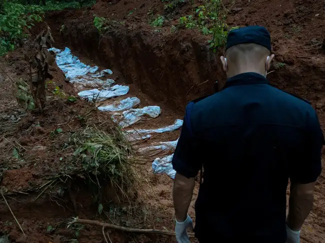 Aftermath of flash floods and mudslide in Nepal