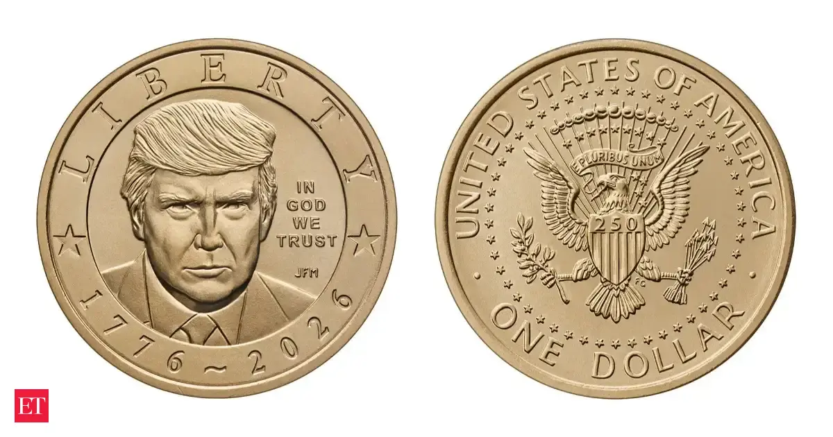 Trump $1 coins aka Golden Dollar are here, minus the gold. The US Mint is putting the sitting president’s face on American money for the first time