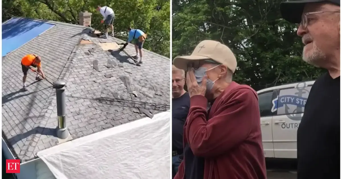 The Rudan Brothers Surprise Canadian Couple With Free Roof Repair Then Transform Entire Home After Learning Wife Is Battling Two Forms Of Cancer
