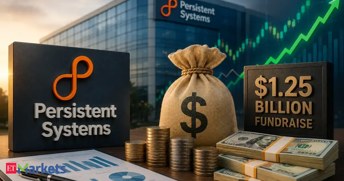Persistent Systems shares fall over 3% as board gives nod for $1.25 billion fundraise. Check details