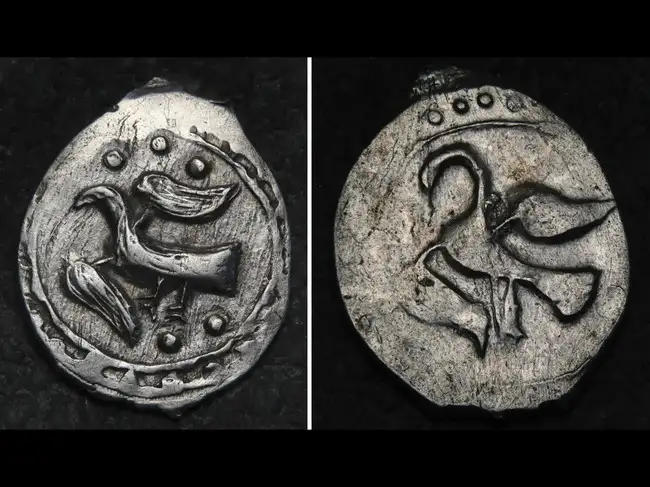 Silver coins buried in Kolomna