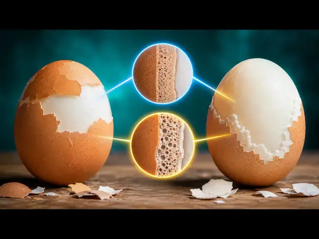 why fresh eggs are hard to peel: Science says older eggs are easier to ...