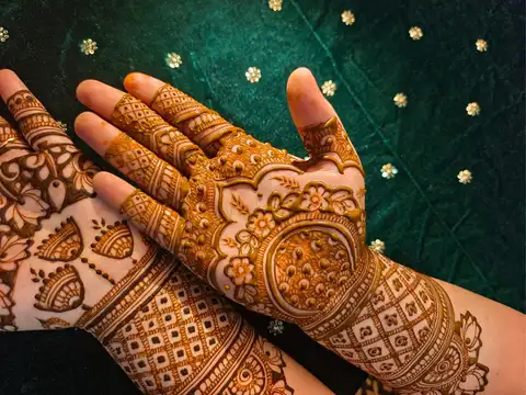 Full-Hand Mehndi Design