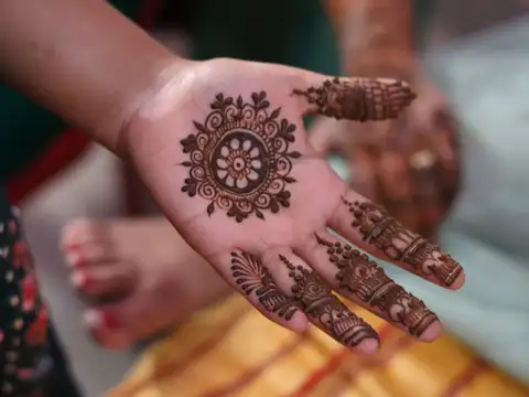 Floral Mehndi Design