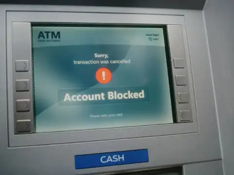 Ignore it long enough, and the bank will notice