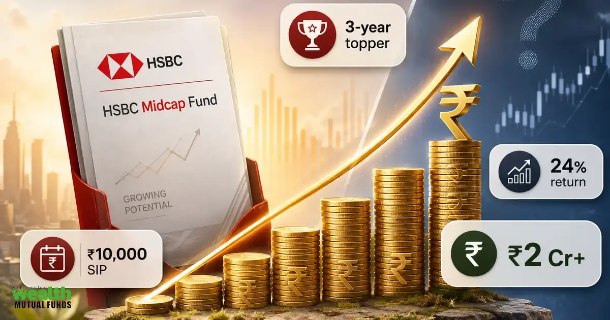 MF Tracker: HSBC Midcap Fund turns Rs 10,000 SIP to over Rs 2 crore, emerges 3-year topper with 24% return