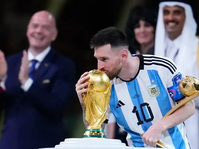 Messi WCup Soccer Through the Years