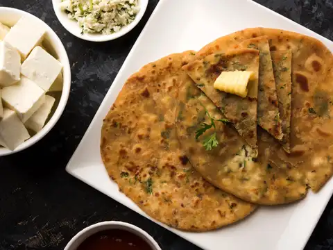 Paneer Stuffed Paratha