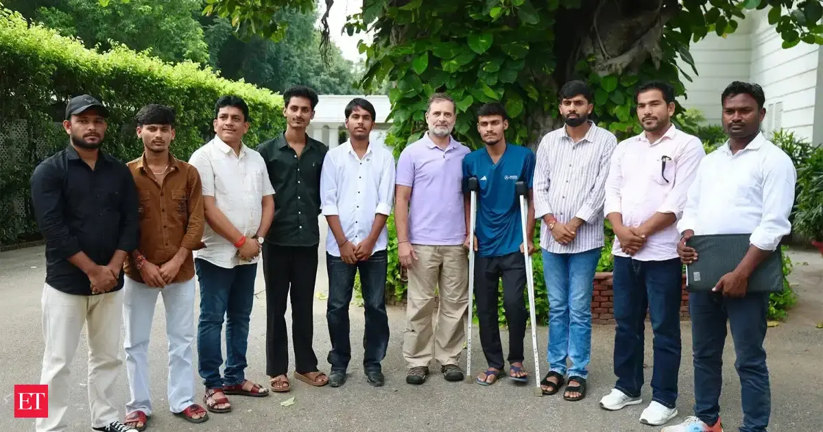 Rahul Gandhi backs tribal students, says fight is also for Adivasi identity