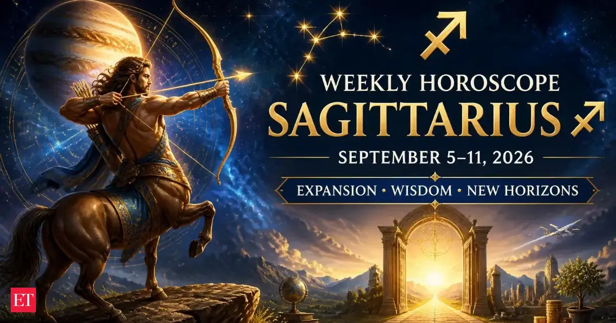Weekly Horoscope for ♐ Sagittarius | September 5 - September 11, 2026: Jupiter Brings Career Success, Financial Growth &